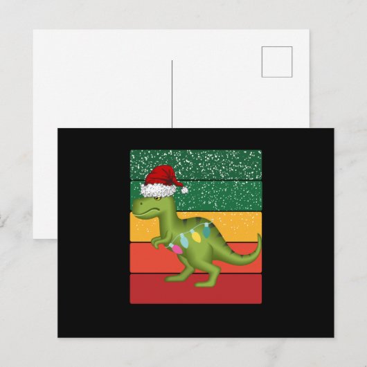 Weihnachtsbaum Postkarte (Vorne/Hinten)
