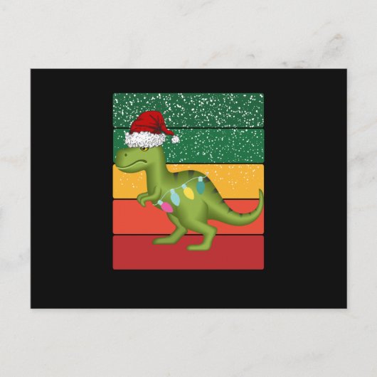 Weihnachtsbaum Postkarte (Vorderseite)