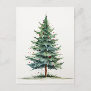 Weihnachtsbaum Postkarte