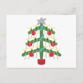 Weihnachtsbaum Postkarte