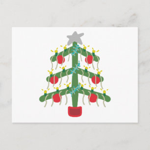 Weihnachtsbaum Postkarte