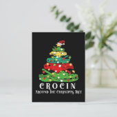 Weihnachtsbaum Postkarte (Stehend Vorderseite)