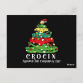 Weihnachtsbaum Postkarte (Rückseite)