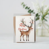 Weihnachtsbaum Postkarte (Stehend Vorderseite)