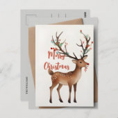 Weihnachtsbaum Postkarte (Vorne/Hinten)