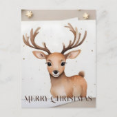 Weihnachtsbaum Postkarte (Vorderseite)