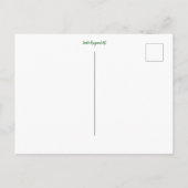 Weihnachtsbaum Postkarte (Rückseite)