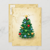 Weihnachtsbaum, Postkarte (Vorne/Hinten)