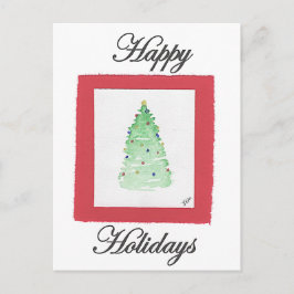 Weihnachtsbaum Postkarte