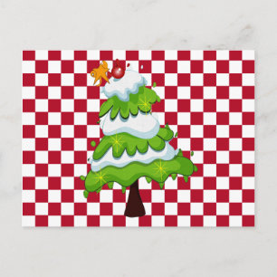 Weihnachtsbaum Postkarte