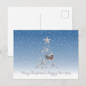 Weihnachtsbaum Postkarte (Vorne/Hinten)