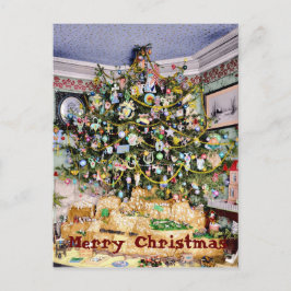 Weihnachtsbaum-Postkarte Feiertagspostkarte