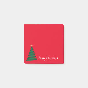 Weihnachtsbaum Postnotizen Post-it Klebezettel
