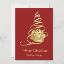 Weihnachtsbaum präsent