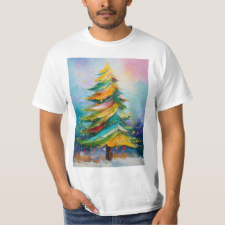 Weihnachtsbaum Printed Tshirt