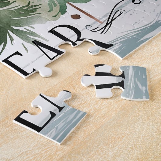 Weihnachtsbaum Puzzle (Seite)