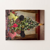 Weihnachtsbaum Puzzle (Horizontal)