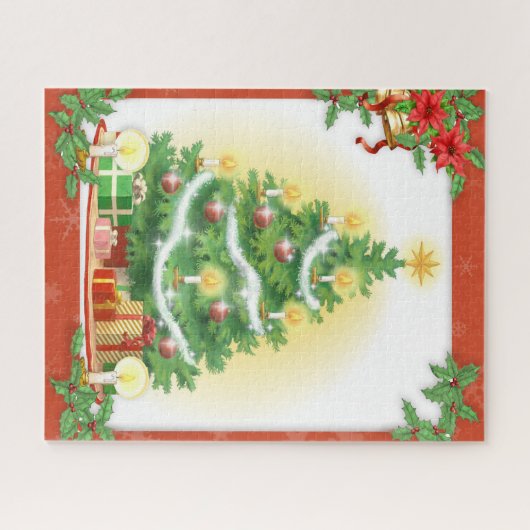 Weihnachtsbaum Puzzle (Horizontal)