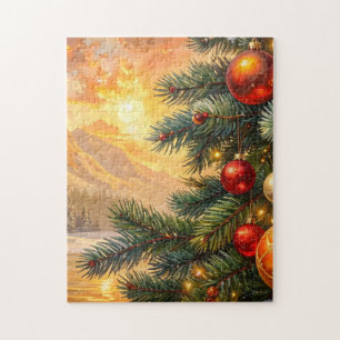 Weihnachtsbaum Puzzle