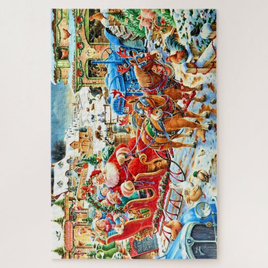 Weihnachtsbaum Puzzle (Vertikal)