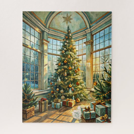 Weihnachtsbaum-Puzzle Puzzle (Vertikal)