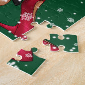 Weihnachtsbaum-Puzzle Puzzle (Seite)