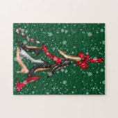 Weihnachtsbaum-Puzzle Puzzle (Horizontal)