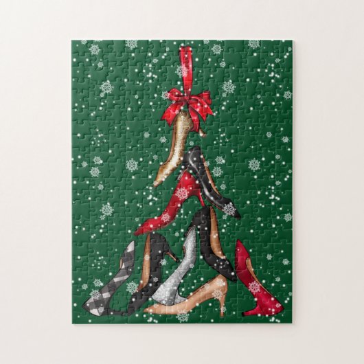 Weihnachtsbaum-Puzzle Puzzle (Vertikal)