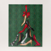 Weihnachtsbaum-Puzzle Puzzle (Vertikal)