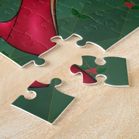 Weihnachtsbaum-Puzzle Puzzle (Seite)