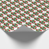 Weihnachtsbaum Recycelnd Erinnerung Geschenkpapier (Ecke)