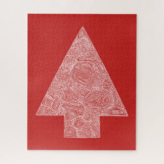 Weihnachtsbaum Red Puzzle