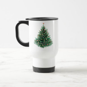 Weihnachtsbaum Reisebecher