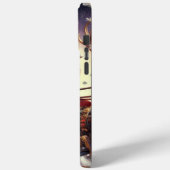 Weihnachtsbaum/Rentiersteampunkt Weihnachten/Winte Case-Mate iPhone Hülle (Rückseite / Links)