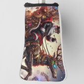 Weihnachtsbaum/Rentiersteampunkt Weihnachten/Winte Golf Headcover (Rotieren 90)