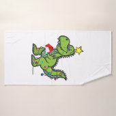 Weihnachtsbaum Rex Badehandtuch (Badehandtuch)
