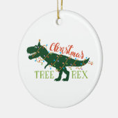 Weihnachtsbaum-Rex Niedliche Ornamente (Links)