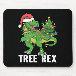 Weihnachtsbaum Rex Xmas Trex Pajamas Männer Mousepad
