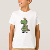 Weihnachtsbaum rex zum Shirt. T-Shirt (Vorderseite)