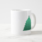 Weihnachtsbaum Riesenkaffee-Tasse Jumbo-Tasse (Vorderseite Rechts)