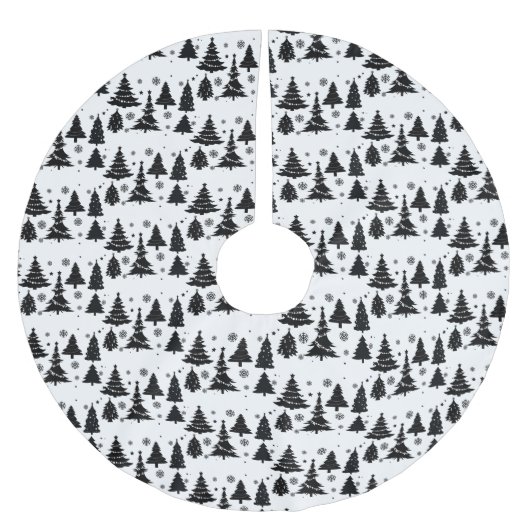 Weihnachtsbaum-Rock Polyester Weihnachtsbaumdecke (Vorderseite)