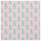 Weihnachtsbaum Rosa Muster Stoff (Muster)