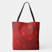 Weihnachtsbaum Rot Funkelnd Sei froh Tote Tasche (Rückseite)