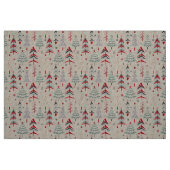 Weihnachtsbaum. Rot, grün Stoff (Fat Quarter (45,7 x 55,9 cm))
