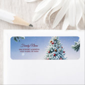 Weihnachtsbaum-Rücksendeadresse (Insitu)