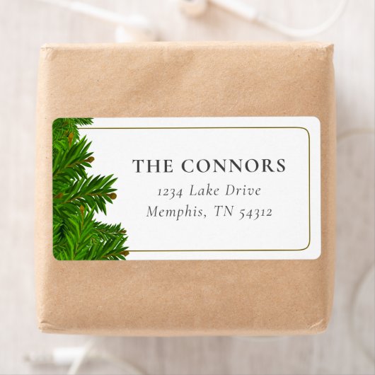 Weihnachtsbaum-Rücksendeadresse (Insitu)