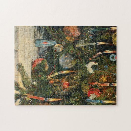 Weihnachtsbaum | Rudolf Bernhard Willmann Puzzle (Horizontal)