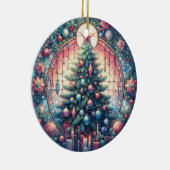 Weihnachtsbaum Runde Ornament (Rechts)