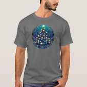 Weihnachtsbaum: Rundumleuchte T-Shirt (Vorderseite)