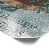 Weihnachtsbaum Sack der Hütte von Spielzeug Fotodruck (Ecke)